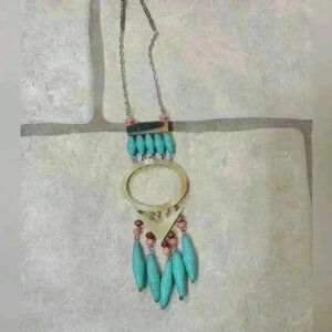 Noonday True North necklace. Adjustable length.